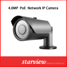 Outdoor 4MP Poe IP Network CCTV Câmera de Segurança à Prova D&#39;água